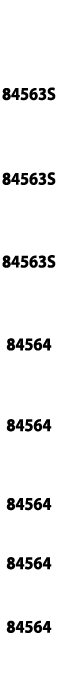 15510  84563S  84563S  84563S  84564  84564  84564  84564 84564 