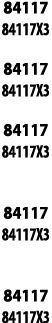 84117 84117X3 84117 84117X3 84117 84117X3  84117 84117X3  84117 84117X3