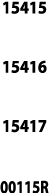 15415  15416  15417  00115R