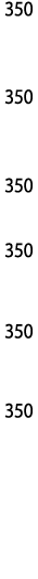 350  350  350 350  350   350 