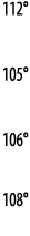 112   105   106   108 