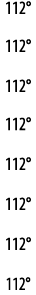 112  112  112  112  112  112  112  112 
