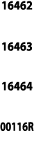 16462  16463  16464  00116R