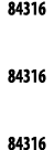 84316  84316  84316