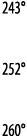 243   252   260 