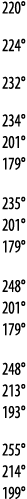 220  224  232  234  201  179  235  201  179   248  201  179  248  213  193  255  214  199 