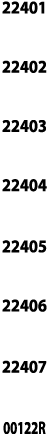 22401  22402  22403  22404  22405  22406  22407  00122R