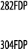282FDP  304FDP