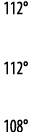 112   112   108 