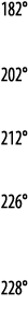 182   202   212   226   228 
