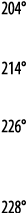 204   214   226   228 