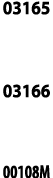 03165  03166  00108M