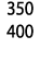 350 400 