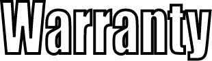 Warranty