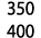 350 400