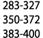 283-327 350-372 383-400