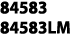84583 84583LM