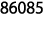 86085 