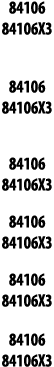 84106 84106X3  84106 84106X3  84106 84106X3 84106 84106X3 84106 84106X3 84106 84106X3