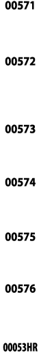 00571  00572   00573  00574  00575  00576  00053HR