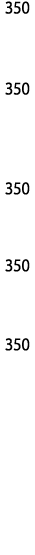 350  350   350  350  350