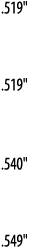  519     519     540     549  