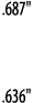  687     636  