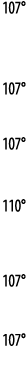 107   107   107   110    107   107 