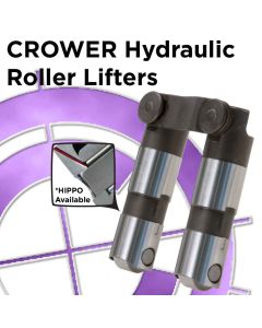 Hydraulic Roller Lifters Chevy 262-400 Fits Early & Late Model with High Pressure Pin Oiling (Pair)