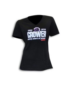 T-Shirt Crower 60th Anniversary Black-Women's